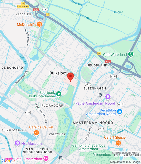 Google maps afbeelding voor Dienstapotheek in BovenIJ Ziekenhuis