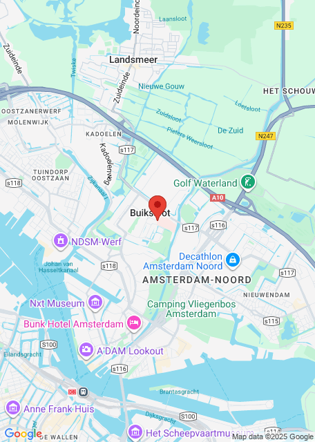 Google maps afbeelding voor Spoedpost Amsterdam Noord