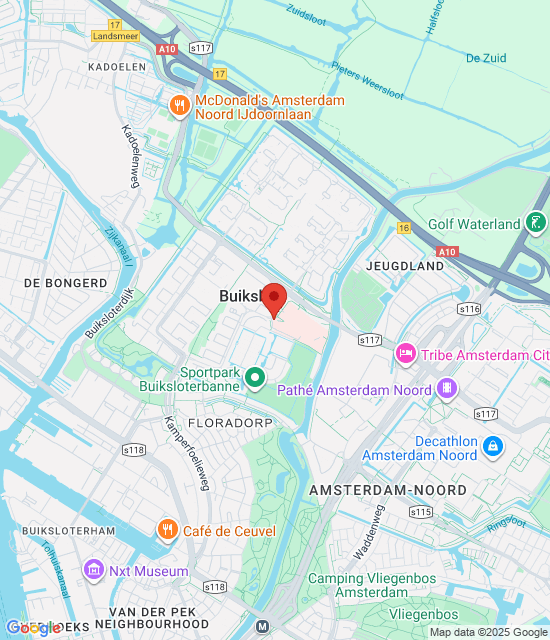 Google maps afbeelding voor Spoedpost Amsterdam Noord