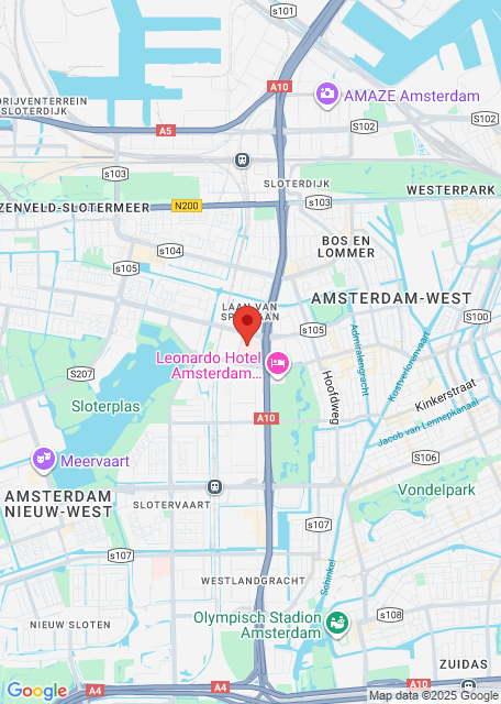 Google maps afbeelding voor Huisartsenspoedpost West