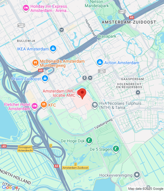 Google maps afbeelding voor Huisartsenspoedpost Zuidoost