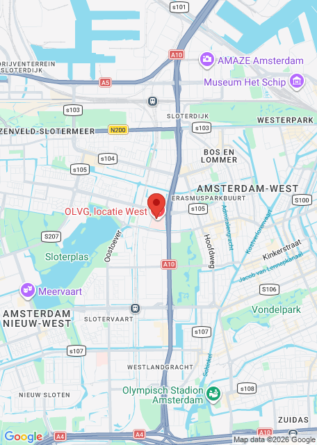Google maps afbeelding voor Huisartsenspoedpost West