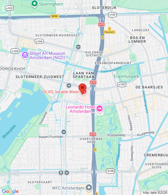 Google maps afbeelding voor Huisartsenspoedpost West