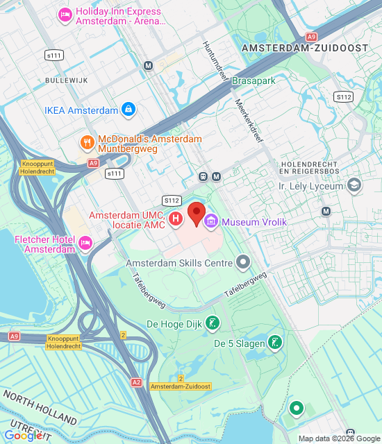 Google maps afbeelding voor Huisartsenspoedpost Zuidoost