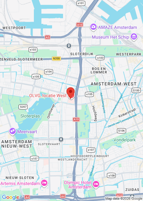 Google maps afbeelding voor Huisartsenspoedpost West
