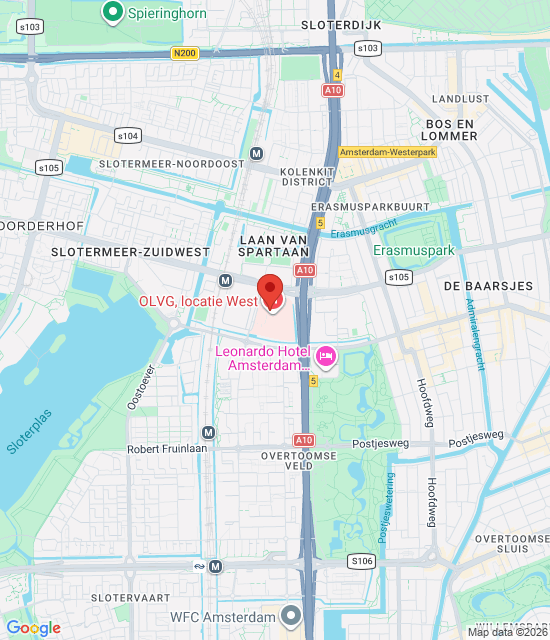 Google maps afbeelding voor Huisartsenspoedpost West