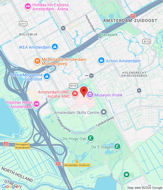 Google maps afbeelding voor Huisartsenspoedpost Zuidoost